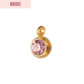 Pink Stone Charm